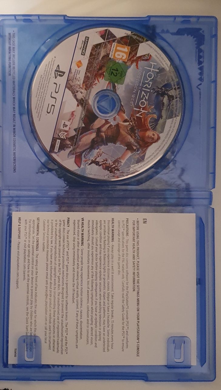 Vând joc Horizon forbidden west pentru ps 5