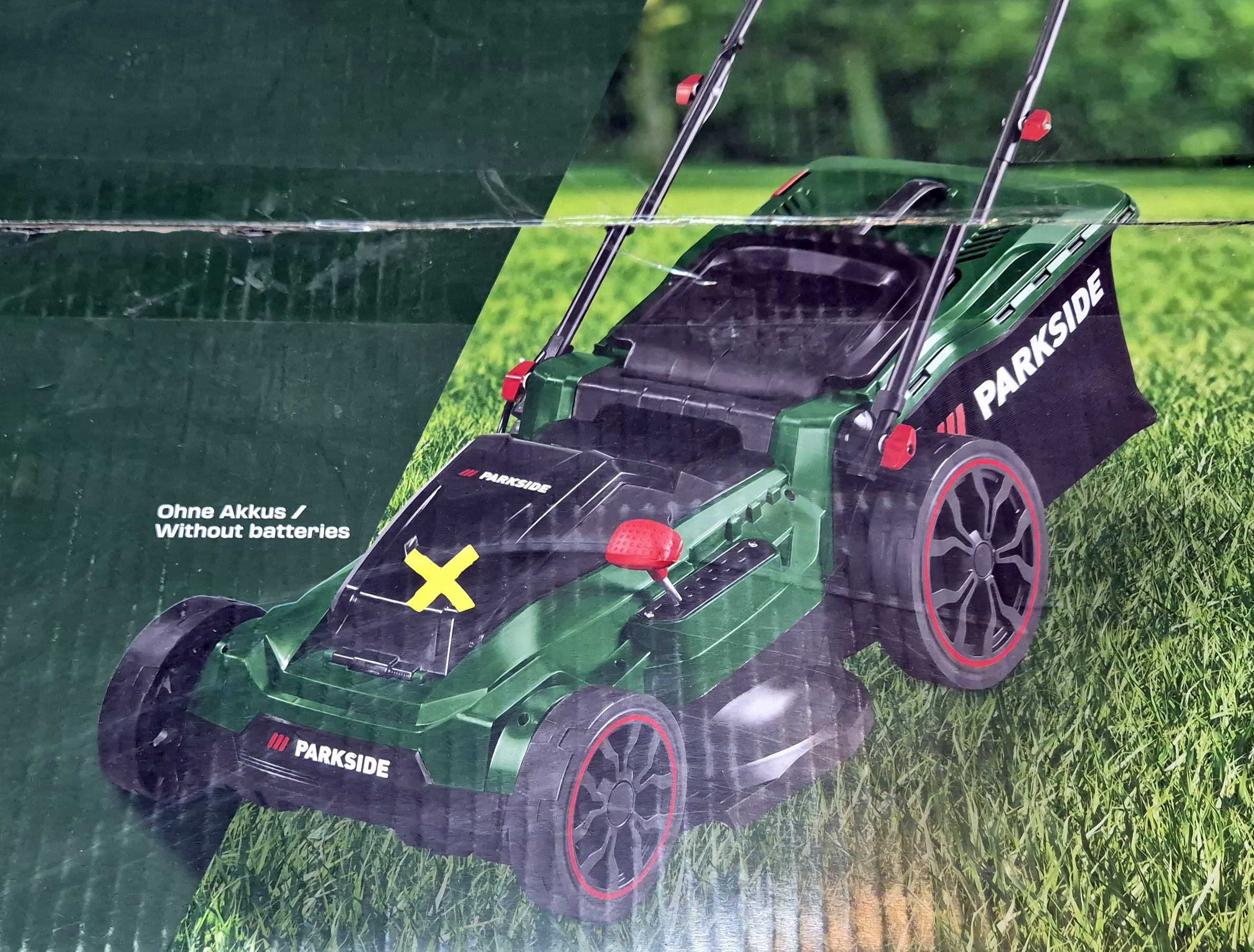 Акумулаторна косачка Parkside PRMA 40-Li D2, 40 V нова