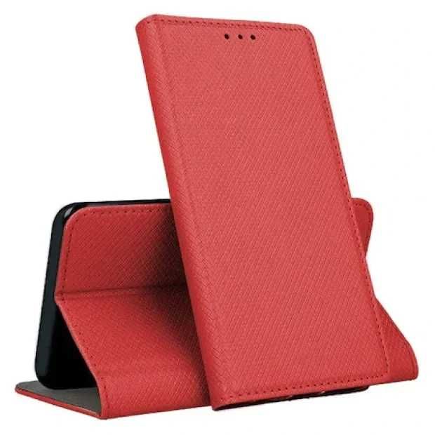 Vand o husa pentru samsung A22 5g culoare rosie tip carte