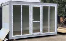 Container birou containere vitrina santier fast food depozitare paza