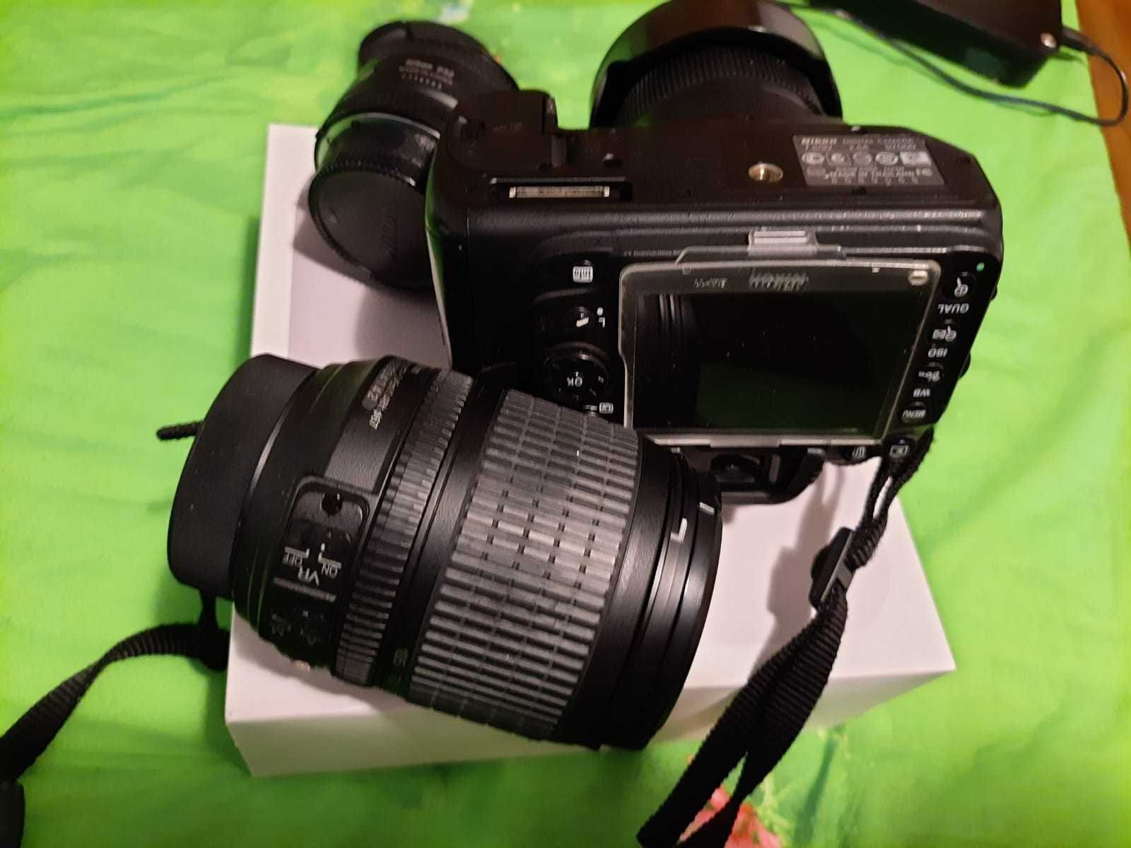 DSLR NIKON D7000 împreună cu două obiective în stare foarte buna 2900