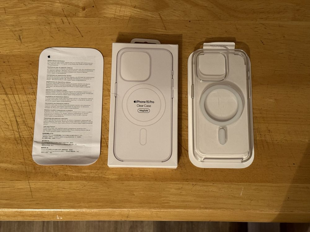 Продам Чехол Apple Clear Case MagSafe для Apple iPhone 15 Pro Оригинал