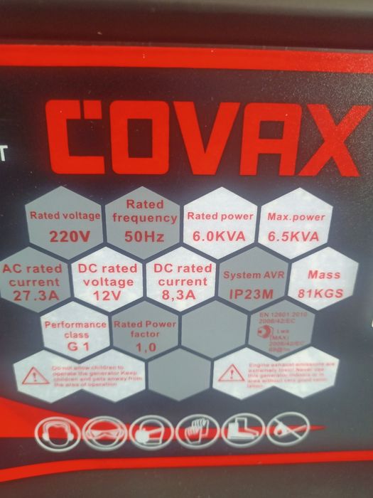 Generator 6,5 kva