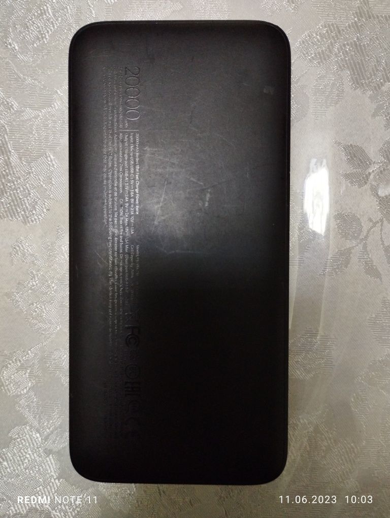 PowerBank от Redmi 20000 Mah original