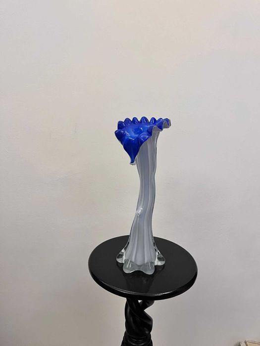 Piesa cristal MURANO cala veche deosebita bibelou bibelouri ieftina