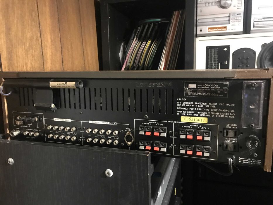 Sansui QRX 7001 receiver 4 canale