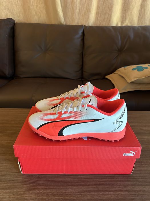 Стоножки за футбол Puma Ultra Play Tt Football Shoes White 43
