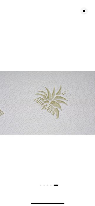 Topper saltea Kring Aloe Vera 3+2 memory cool gel , H5 cm, 160 x 200cm