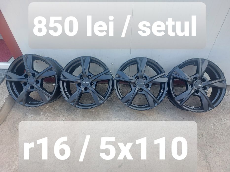 Jante aluminiu r16 / gama OPEL / CHEVROLET / 5x110 / ET 38