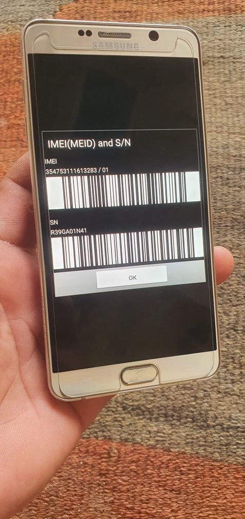Telefon Samsung Not 5 sotaman