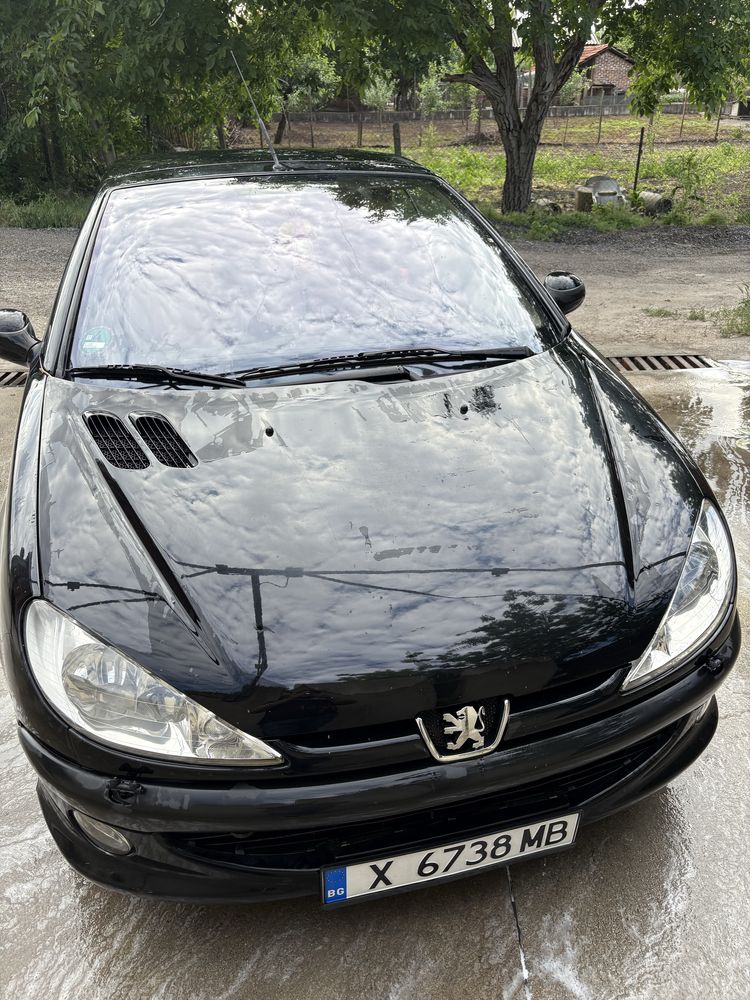 Продавам Пежо 206cc 2.0 бензин 140 коня кабриолет