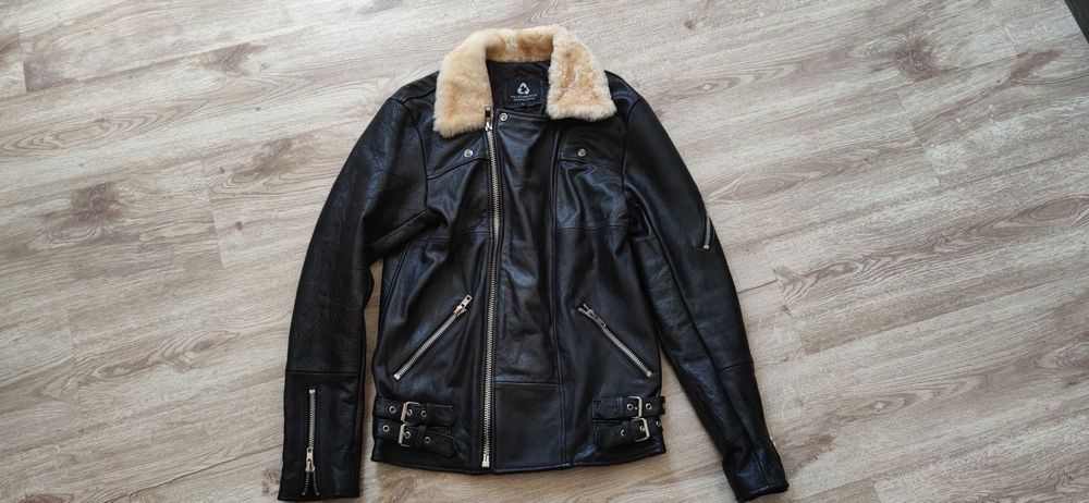 Женско кожено яке Pelechecoco Hepburn размер L