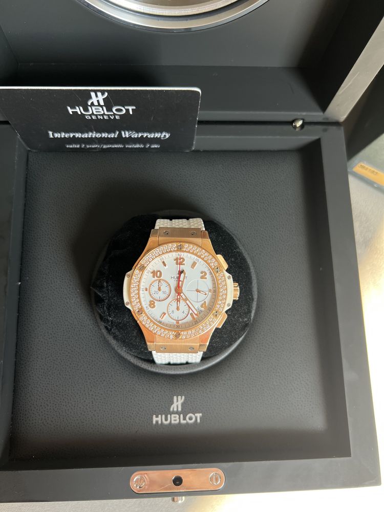 Ceas Hublot Big Bang 41 mm aur roze