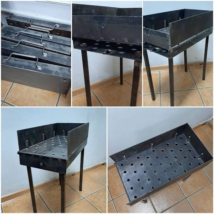 Мангал Чемодан метал 3 мм