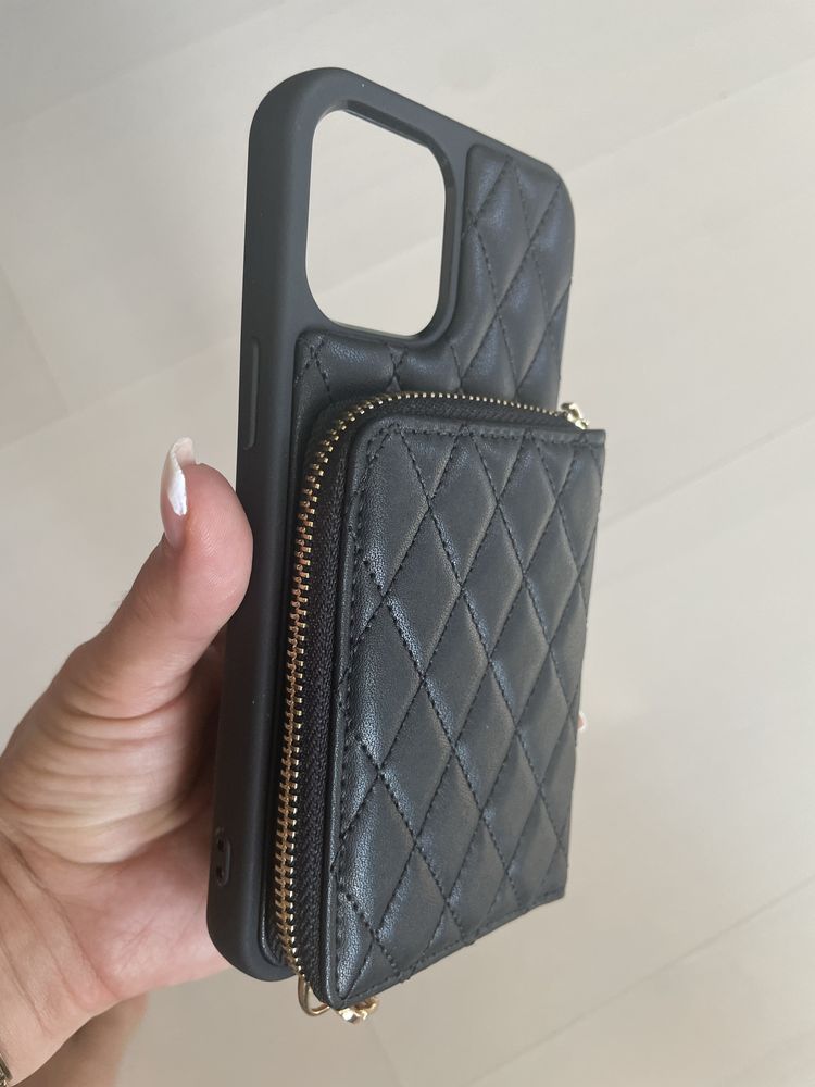 Кожен кейс портфейл Iphone 12 pro max