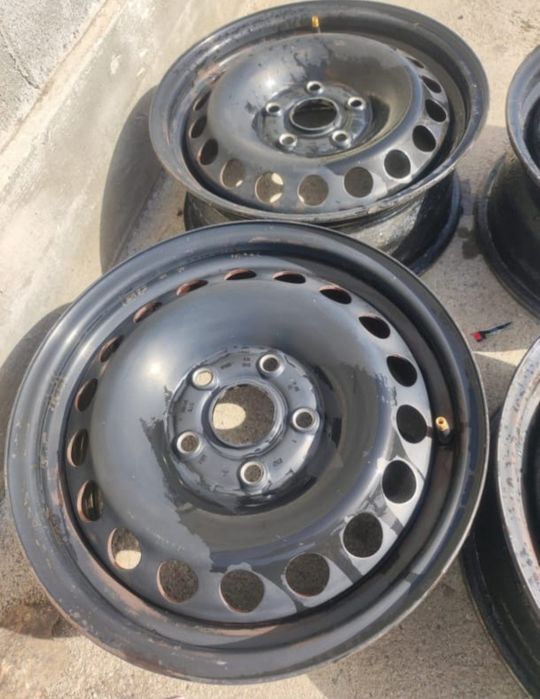 Джанти vw 5х112 железни 15-ки