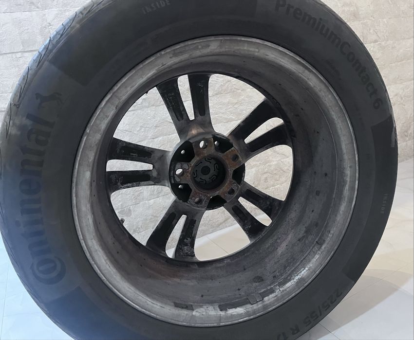 Jante de aluminiu BMW INSIGNIA 5x120 cauciucuri Continental 225/55 R17