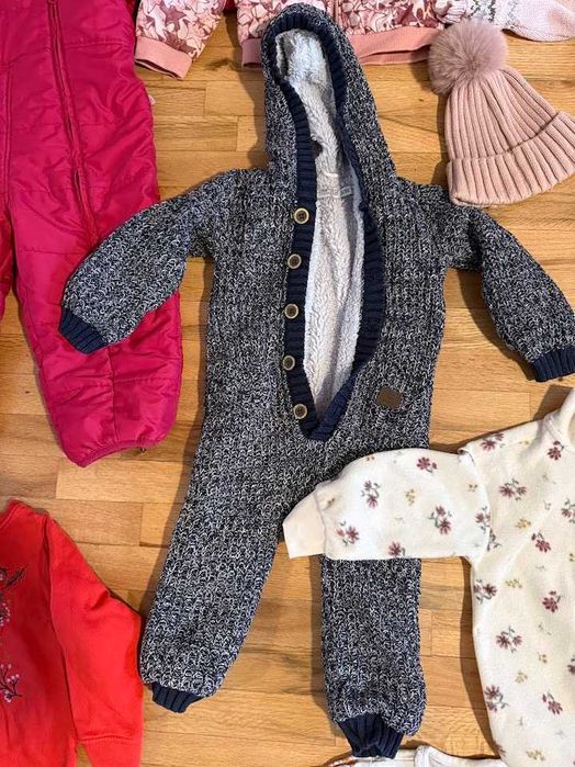 Голям лот за момиче есен/зима - размер 86/92, общо 54+ части