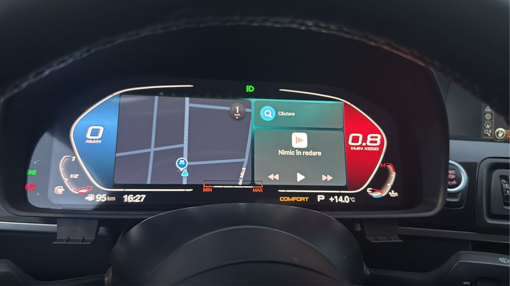 Ceasuri digitale bmw f10 carplay cu hub