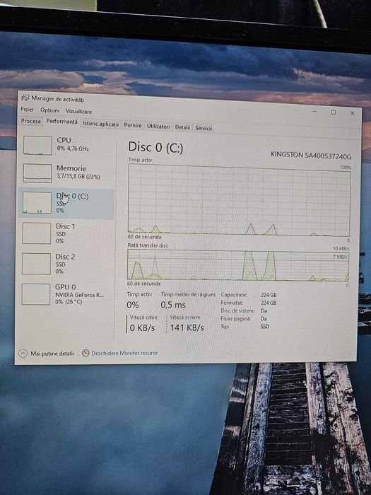 UNITATE PC DESKTOP INTEL I7-12700KF  RTX5060 TI 16GB Zeus Amanet 64496