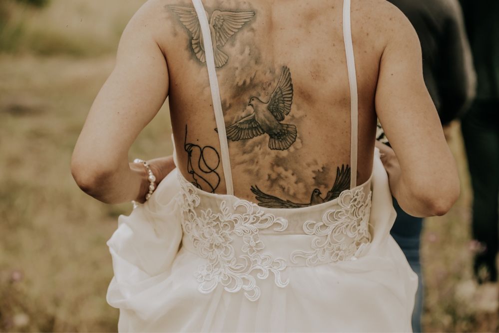 Сватбена рокля бохо