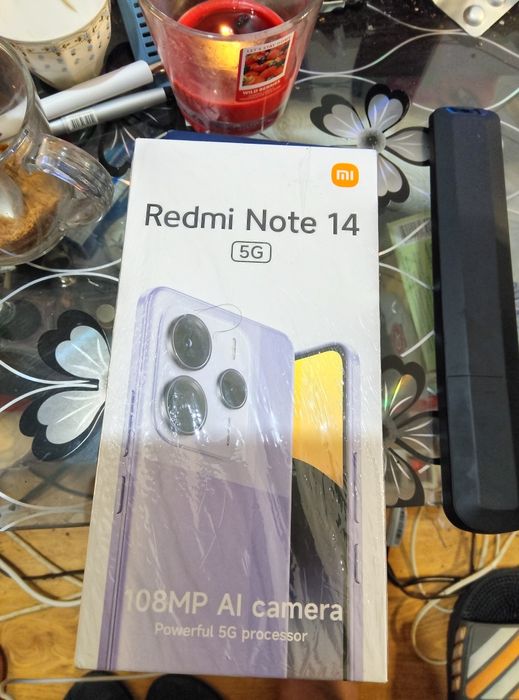 Redmi Note 14 5g 108mp. AI ,6GB RAM ,128GB ROM
