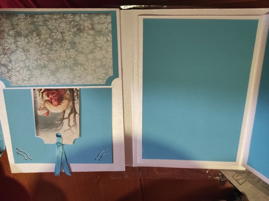 Коледен ръчно изработен албум за снимки