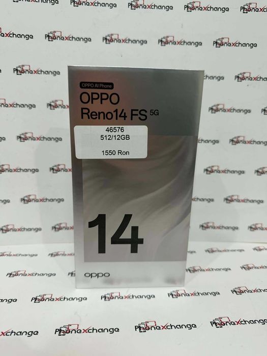 Oppo Reno 14 FS 5G Opal Blue 512/12GB Sigilat