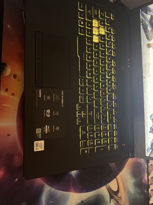 Vand  URGENT laptop asus gaming tuf 17