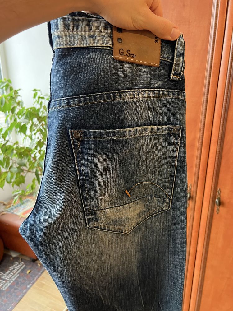 Мъжки дънки G-Star Raw, Ecko Unltd., Mustang - като нови
