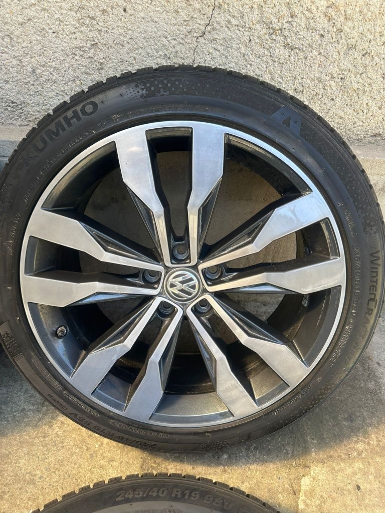 Jante r19 cu cauciucuri 5x112