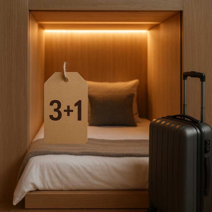 Капсулы в хостеле посуточно. Выгодно для длительного проживания!