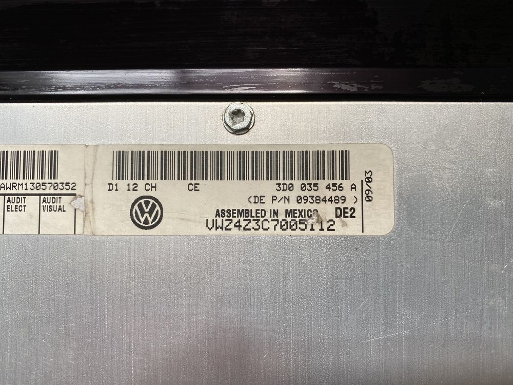 Amplificator VW Phaeton : 3D0035456A / 3D0035466A
