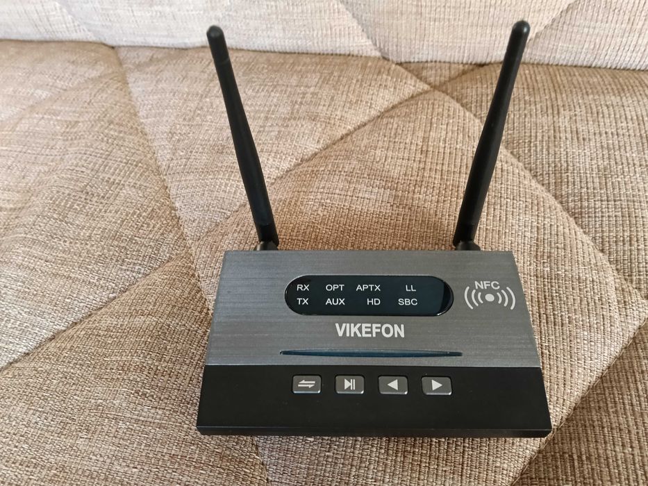 Hi-Fi Bluetooth 5 Receiver&Transmitter B22, Optical, AUX, AptX HD, NFC