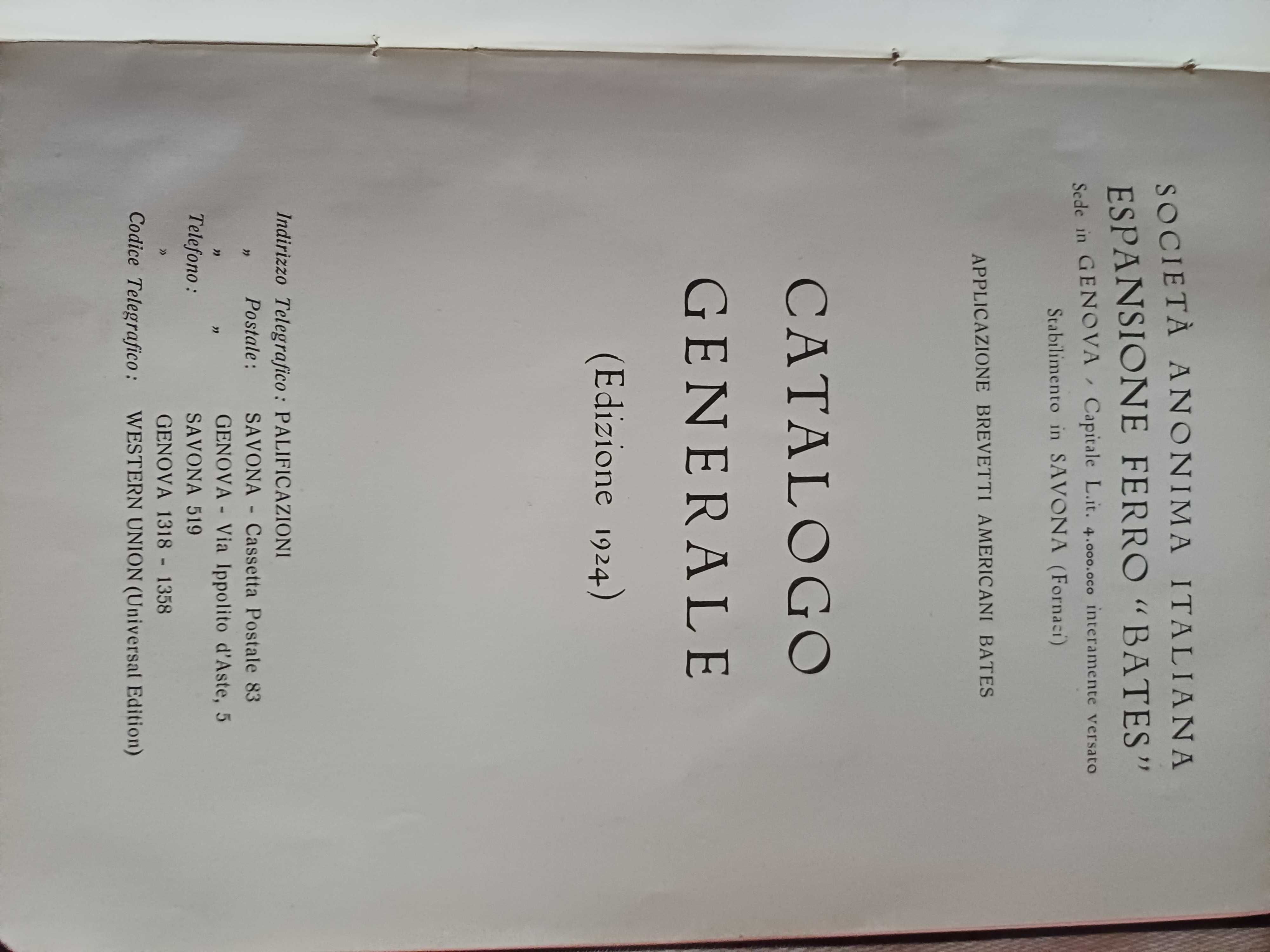 catalog expandate BATES editie1924