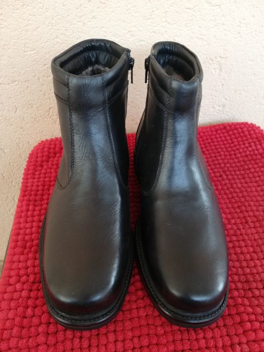 Ghete bărbați nr 42 piele cu blana Go Soft