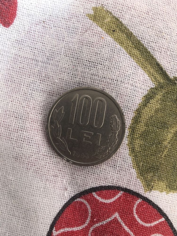 Vand moneda 100 de lei