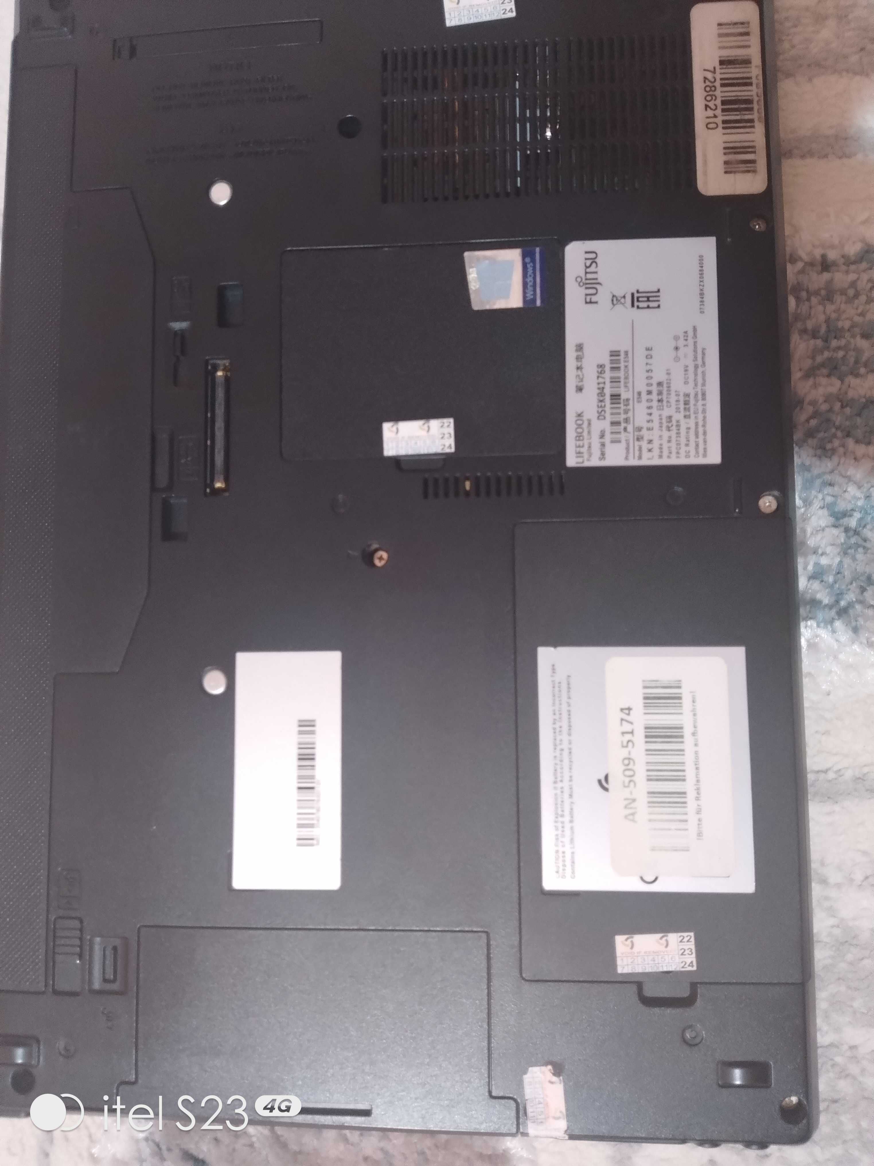 Fujitsu notebook