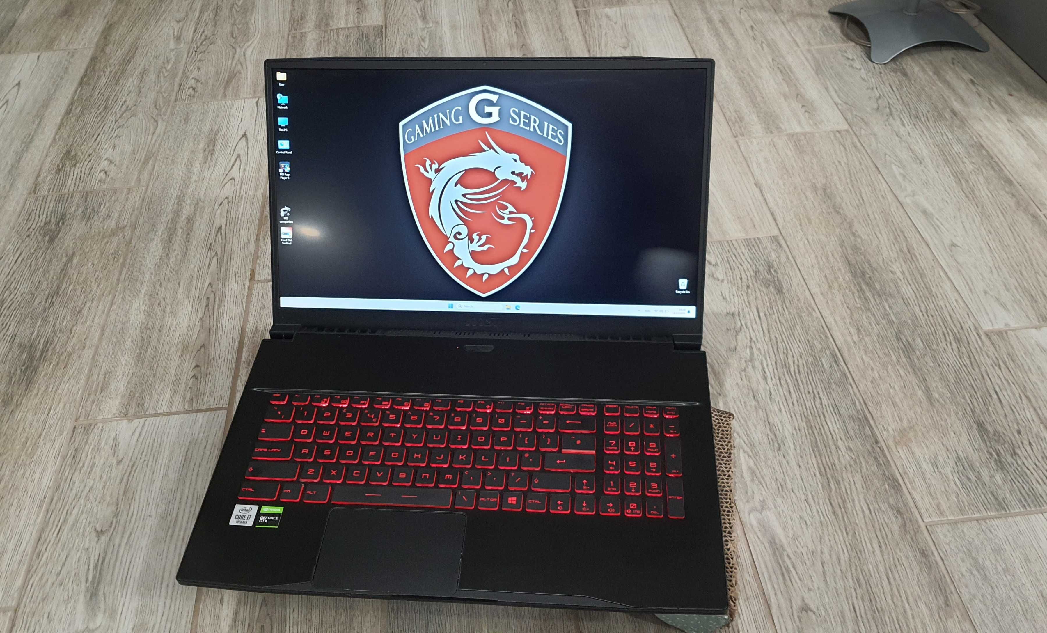 Laptop Gaming MSI - Intel® Core™ i7 10750H – stare excelenta