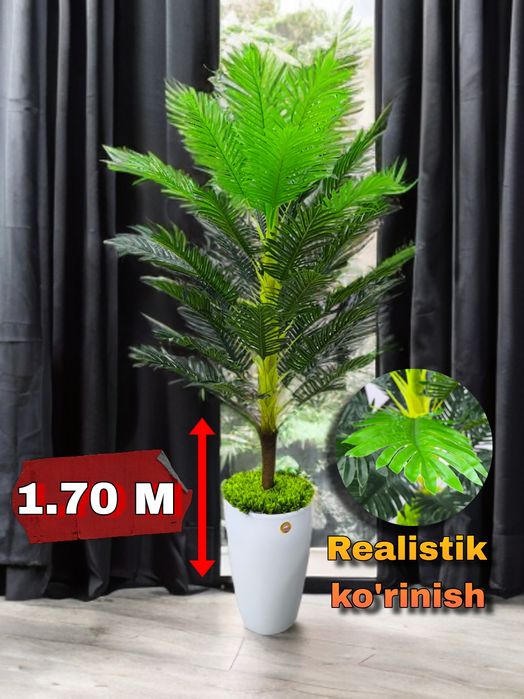 Sun'iy palma daraxti 1.70 M balandlikda