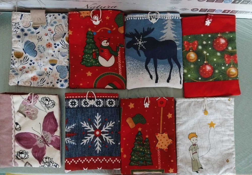 Текстилни дрешки за книги от 10 до 15 лв