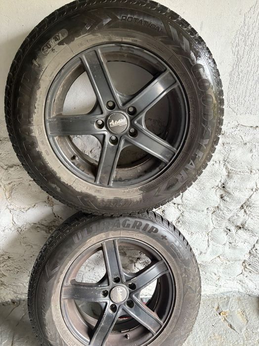 Jante auto aliaj, negre 215/70/16