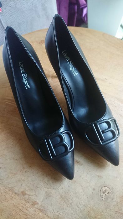 Pantofi Stiletto LIONETTA Calf / Black, NOI, nr. 35