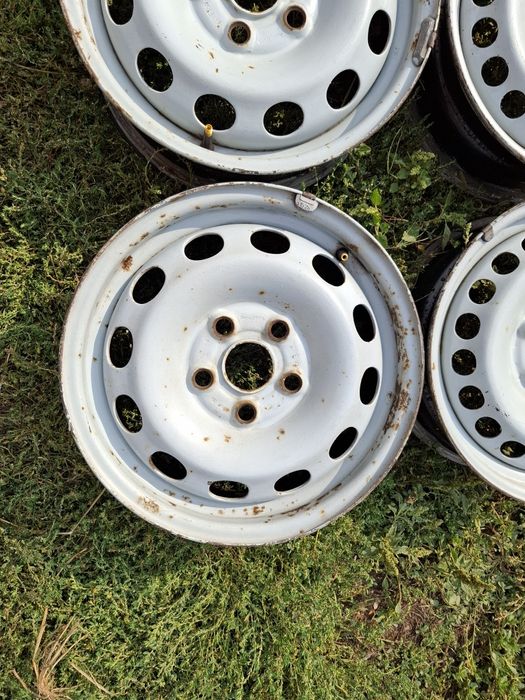 4 бр железни джанти 5x112 15 цола 6 J*ЕТ 45 и ЕТ 55 ц.о 57.1 мм