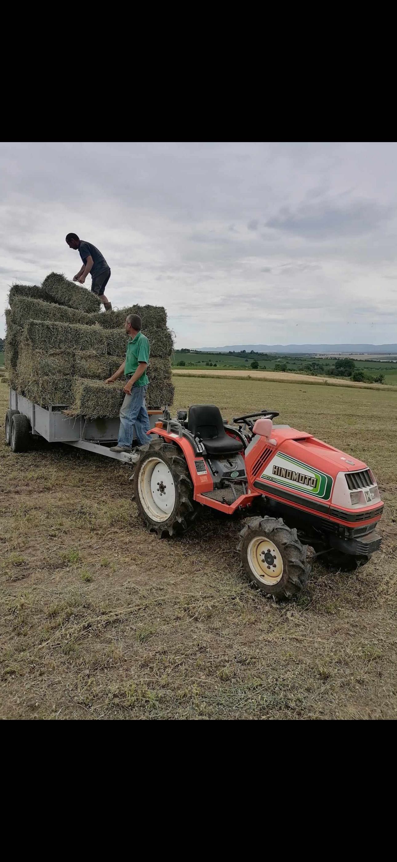 Трактор с ремарке HINOMOTO CX 19 4x4