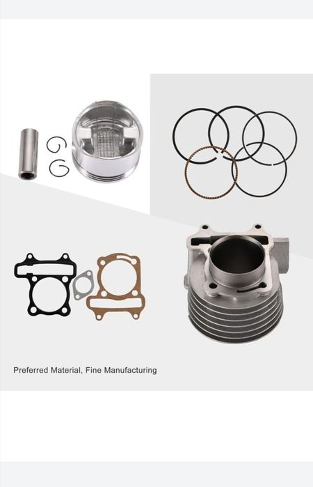 Kit cilindru piston scuter, atv 125-150 cc, 4 timpi