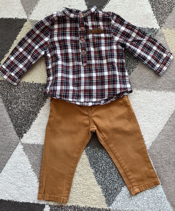 Лот ризки и панталонки 74 Original marines и Zara