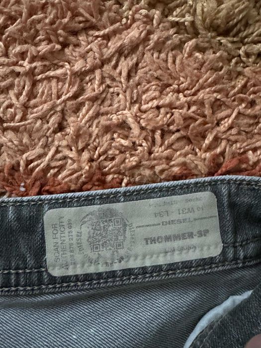 DIESEL, blugi barbati, W31 L34 [talie 42,5 cm]