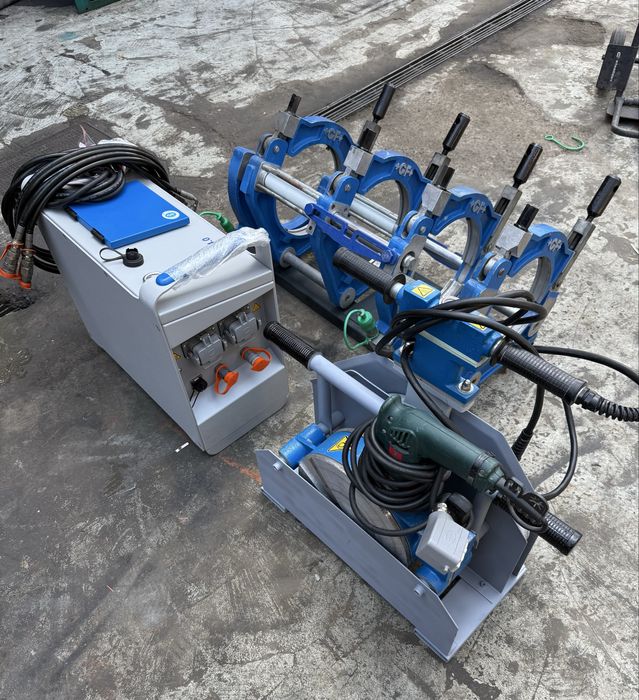 Aparat de sudura cap la cap Georg Fischer 250 CNC automat cu protocol