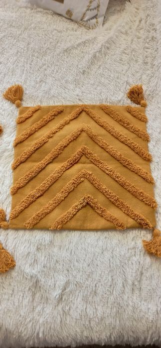 2 Декоративные наволочки в стиле бохо с кисточками 45 *45